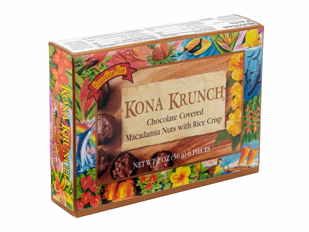Hawaiian Sun - Kona Krunch Chocolate Macadamia Nuts